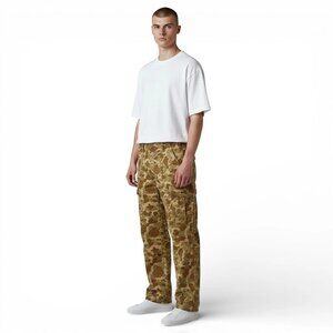 Levis XX Cargo Baggy Pants Men's Size 31x30 Duck Hunt Camouflage NWT